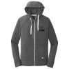 Sueded Cotton Blend Full Zip Hoodie Thumbnail