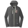 Sueded Cotton Blend Full Zip Hoodie Thumbnail