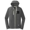 Sueded Cotton Blend Full Zip Hoodie Thumbnail