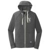 Sueded Cotton Blend Full Zip Hoodie Thumbnail