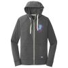 Sueded Cotton Blend Full Zip Hoodie Thumbnail