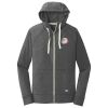 Sueded Cotton Blend Full Zip Hoodie Thumbnail