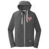 Sueded Cotton Blend Full Zip Hoodie Thumbnail
